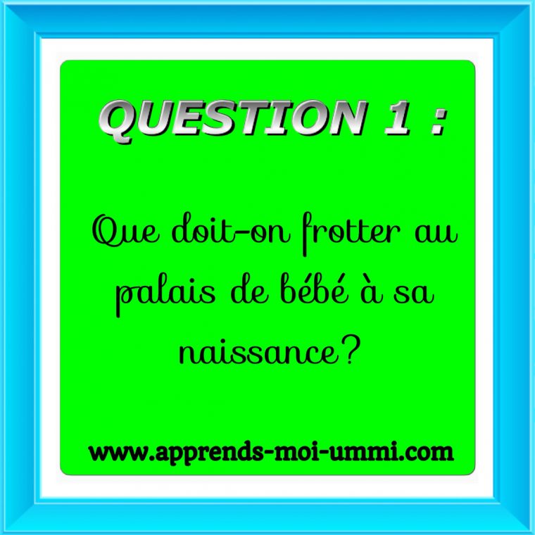 Concours : Quizz Islamique! – Apprends Moi Ummi concernant Quizz Enfant