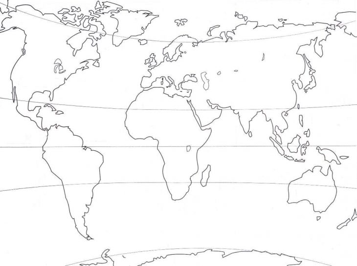 Continents Et Océans – Les Cm1-1 intérieur Carte Du Monde Vierge À Remplir En Ligne