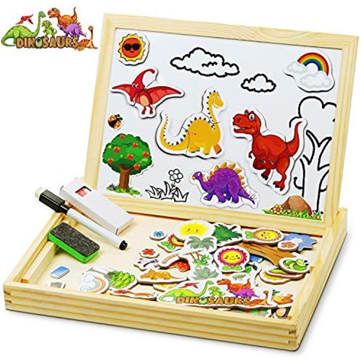 Cooljoy Bois Magnétique Puzzle En Bois 118 Pièces Motif intérieur Puzzle Fille 3 Ans