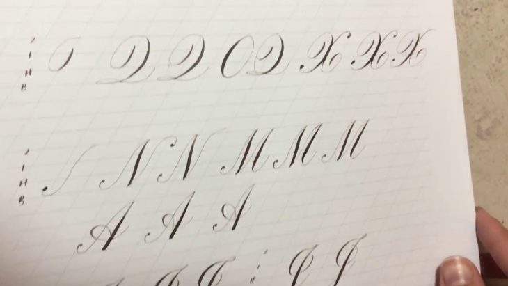 Copperplate Majuscules Parts 4, 5, And 6 tout Majuscule Script