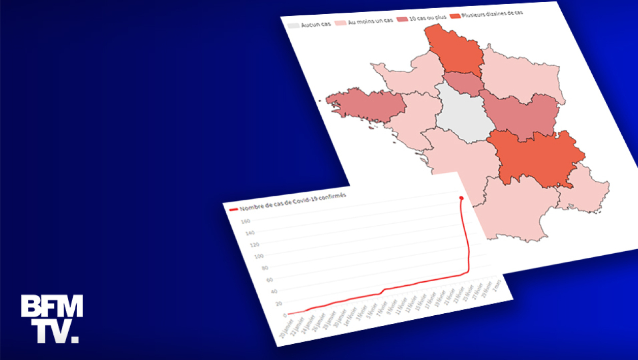 Coronavirus En France : Le Nombre De Cas Région Par Région tout Combien Yat Il De Region En France