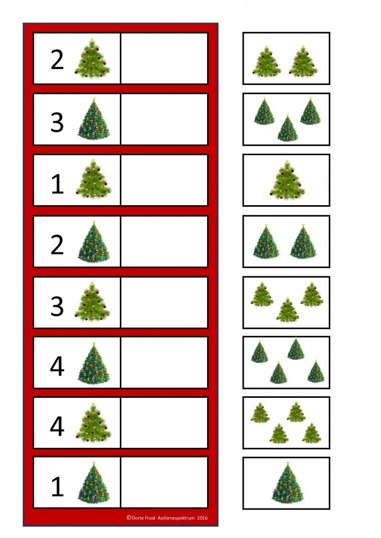 Counting Game. By Autismespektrum. | Noel Maternelle, Jeux destiné Jeu Noel Maternelle