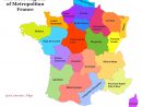 Customizable Maps Of France, And The New French Regions à Map De France Regions