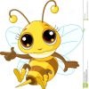 Cute Bee Showing Stock Vector. Illustration Of Bees, Design destiné Image D Animaux A Imprimer En Couleur