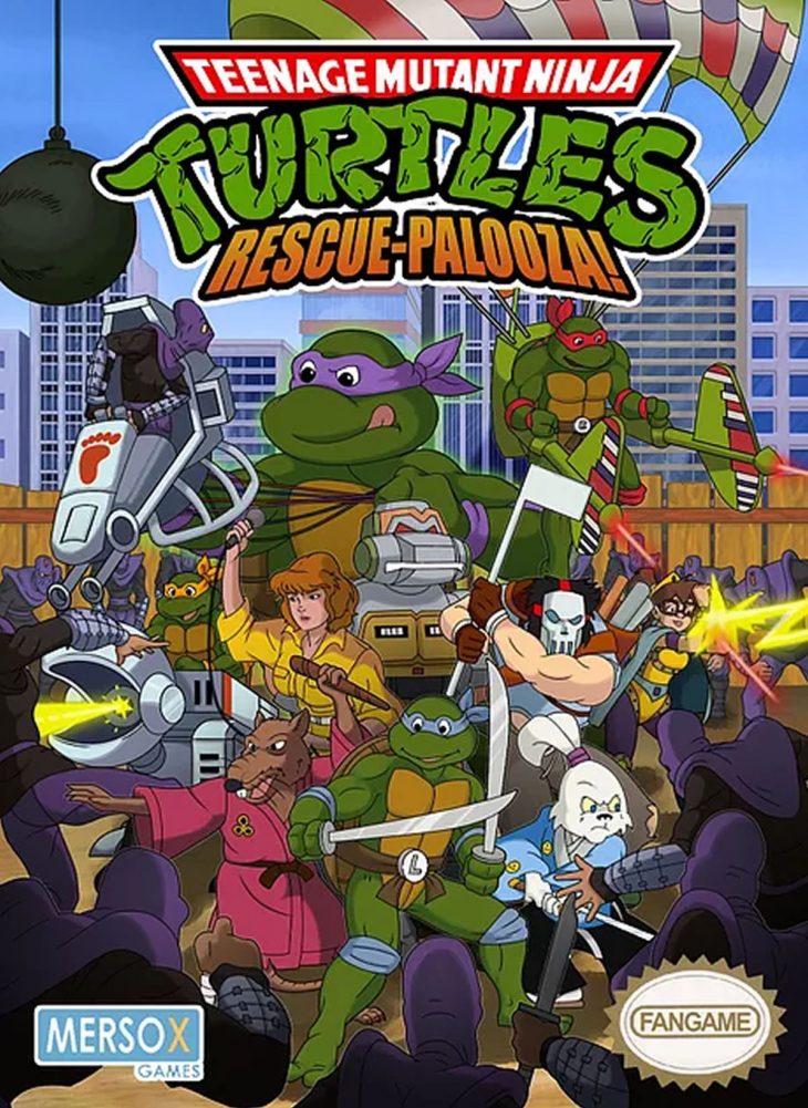 Des Fans Sortent Un Jeu Teenage Mutant Ninja Turtles Rescue serapportantà Jeux De Tortue Gratuit