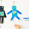 Des Pantins Robots Articulés - Momes pour Fabrication D Un Pantin Articulé