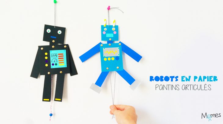 Des Pantins Robots Articulés – Momes pour Fabrication D Un Pantin Articulé