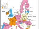 Des Régions Territoriales Aux Régions Fonctionnelles, Une avec Tout Les Pays De L Union Européenne Et Leur Capital
