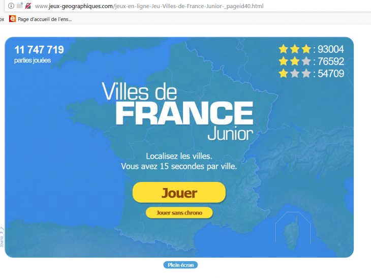 Des Sites Webs À Dévorer avec Jeu Villes France