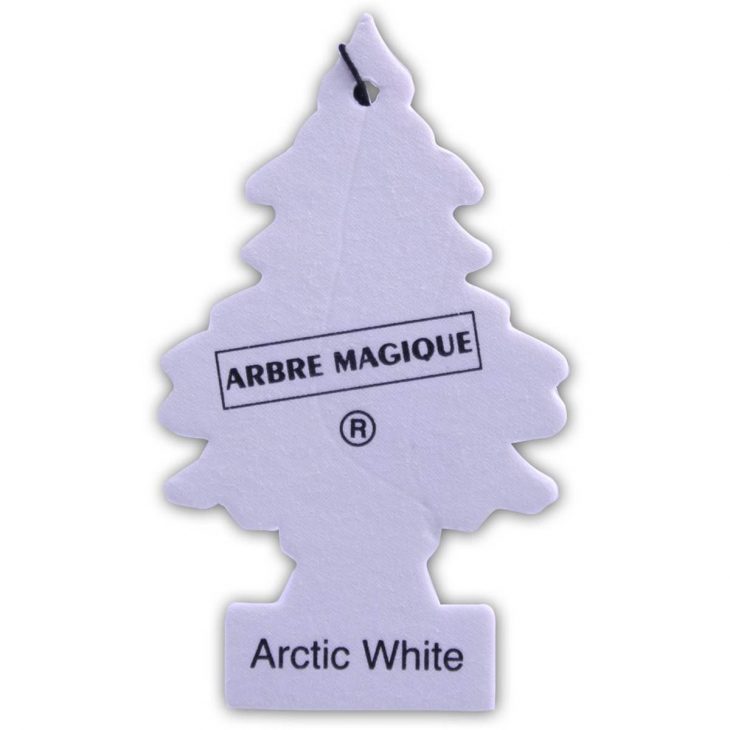 Désodorisant Arbre Magique Senteur Artic White intérieur Arbre Magique Voiture Personnalisé