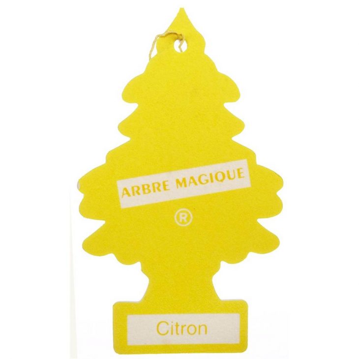 Désodorisant Arbre Magique Senteur Citron pour Arbre Magique Voiture Personnalisé