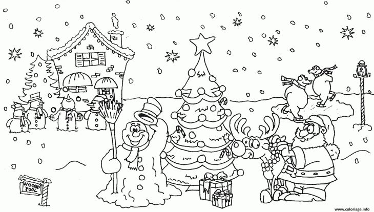 Dessin À Imprimer: Dessins De Noel A Colorier Et Imprimer serapportantà Sapin De Noel A Colorier Gratuit