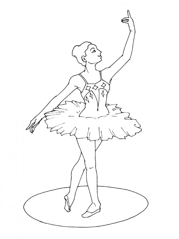 Dessin Colorier Danseuse Orientale pour Dessin De Danseuse A Imprimer