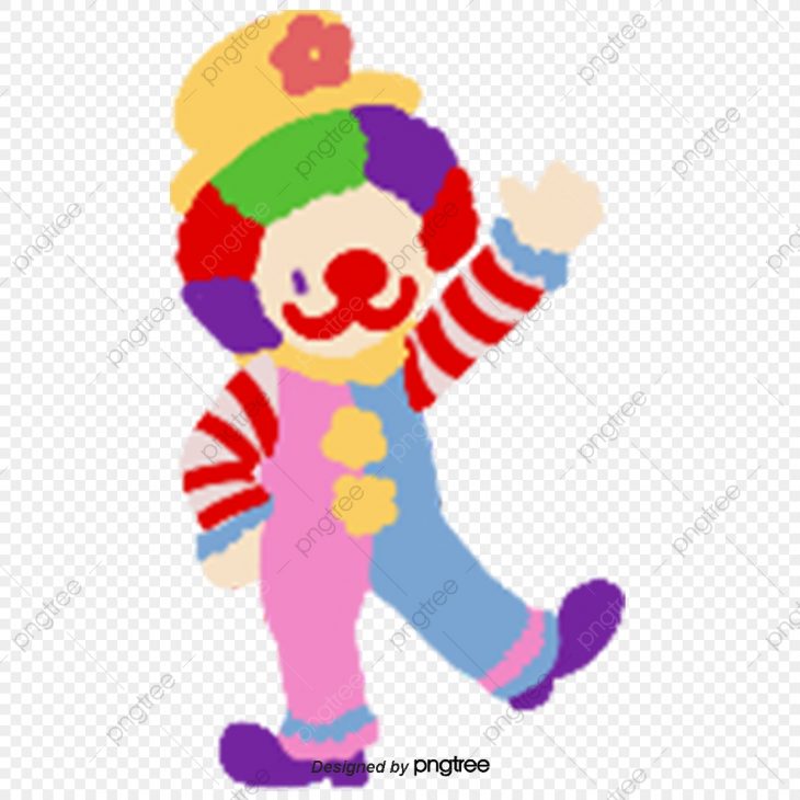 Dessin De Couleurs À Un Clown, Dessin De Clown, Le Clown À encequiconcerne Dessin De Clown En Couleur