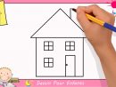 Dessin Maison Facile Etape Par Etape - Comment Dessiner Une Maison 5 destiné Dessin Facile Pour Enfant