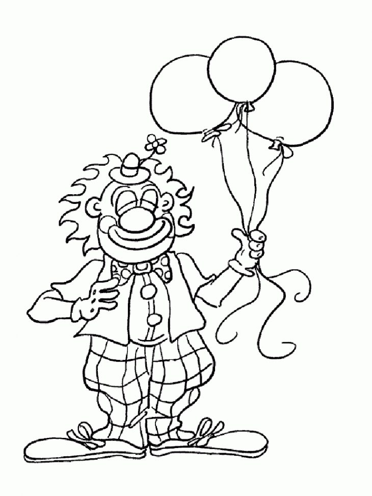 Dessins Gratuits À Colorier – Coloriage Clown À Imprimer à Coloriage Tete De Clown