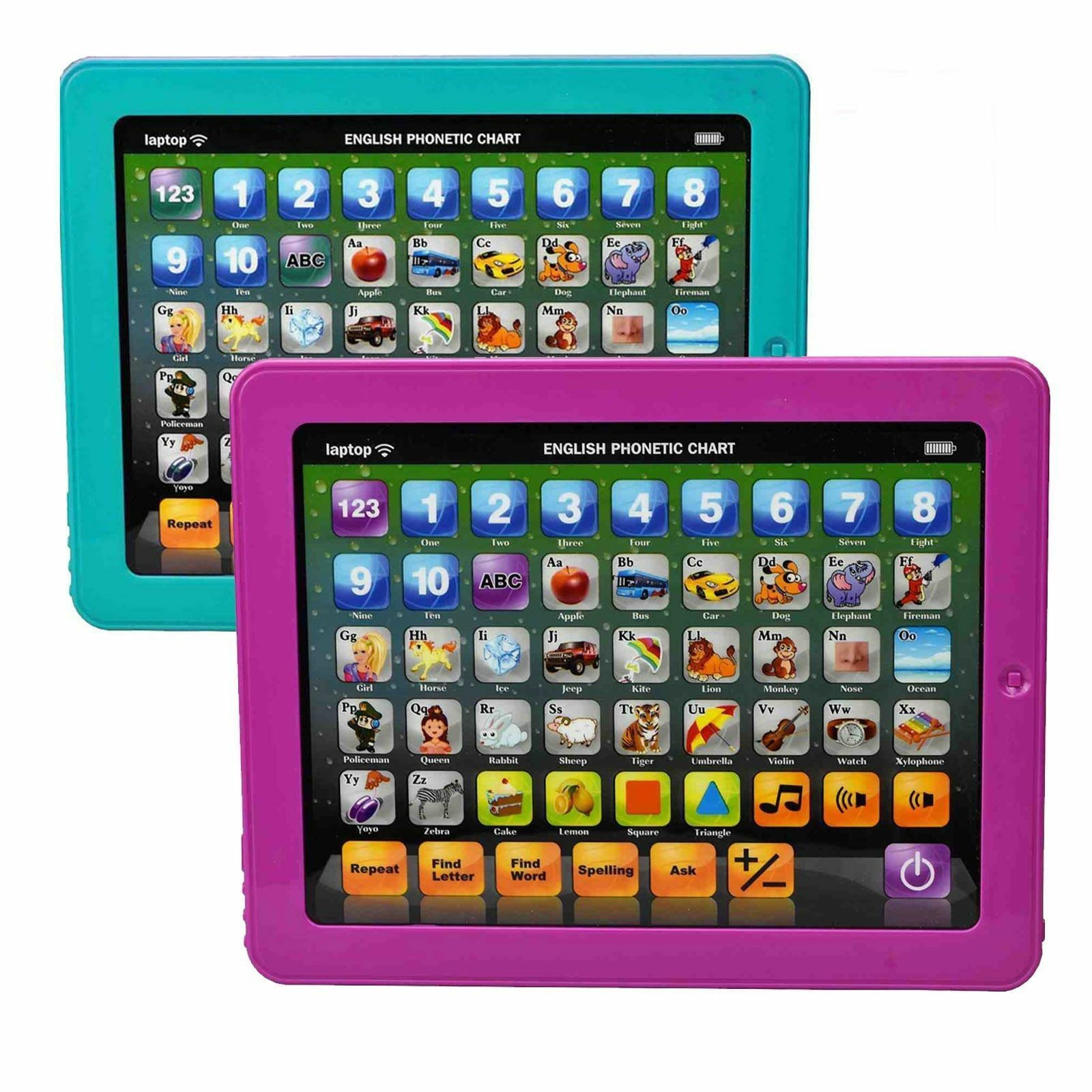Détails Sur Mon Premier Ordinateur Portable Tablette Ipad Enfants Éducatif  Jeu Jouet Neuf tout Ordinateur Educatif 3 Ans 