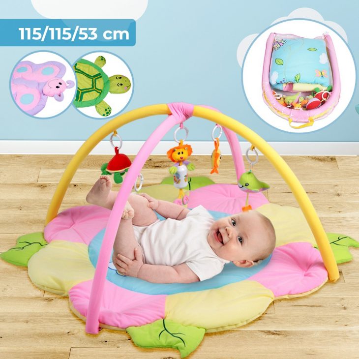 Détails Sur Tapis D'éveil Bébé Enfant Tapis De Jeu Avec Arches Jouet  D'activité à Jeu Eveil Bebe