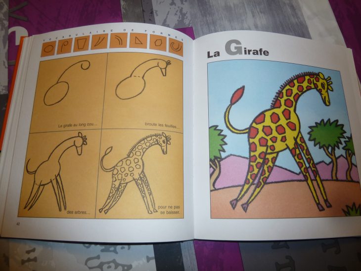 Deux Livres Pour Apprendre À Dessiner Aux Enfants à J Apprend À Dessiner