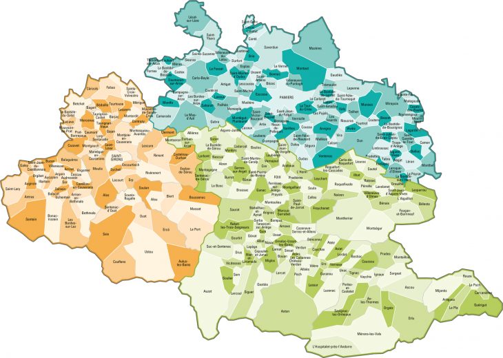 Diagnostic Immobilier Ariège 09 Dpe Vente Ariège 09 Occitanie destiné Département 09 Carte