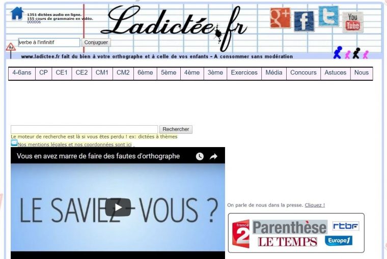 Dictées Audio En Ligne, Devenez Des As En Français – Thot Cursus dedans Exercice De Ce2 En Ligne