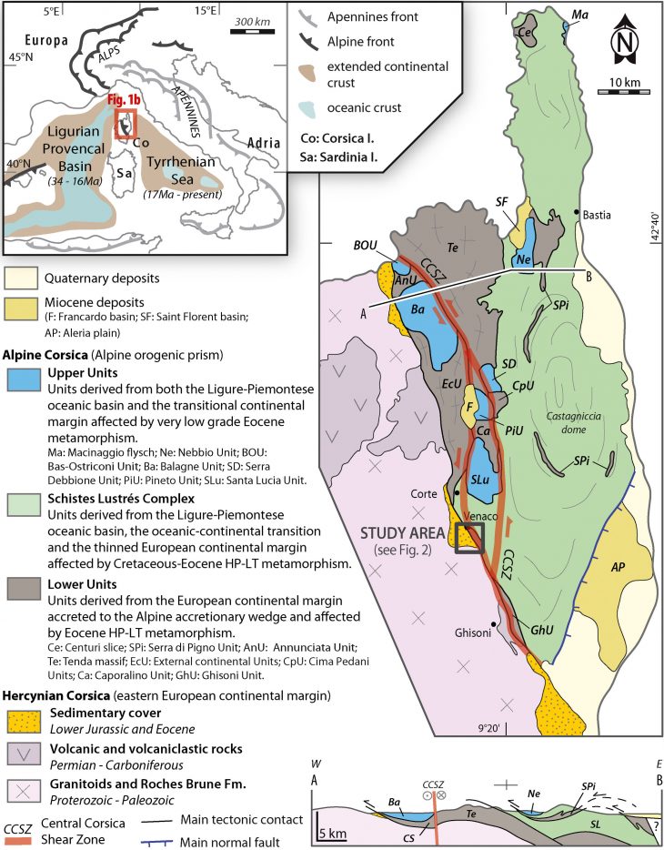 Did The “Autochthonous” European Foreland Of Corsica Island concernant Traits Obliques Ms