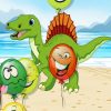Dino Puzzle - Jeux Educatif Gratuit Pour Android tout Puzzle Facile Gratuit
