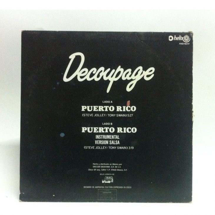 Disco De Vinil Decoupage Puerto Rico – $ 220.00 dedans Découpage Cp