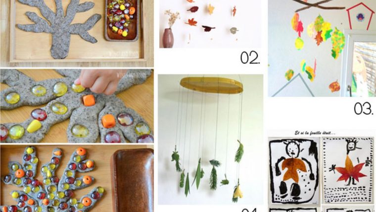 Diy } 70 Activités Manuelles Pour L'automne – Plus De Mamans destiné Travaux Manuels Printemps Maternelle