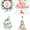 Diy: Cartes De Noël À Télécharger - Dorothée Lafontaine dedans Ecriture De Noel A Imprimer
