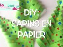 Diy Sapins De Noël En Papier ( Bricolage Facile Pour Noël ) concernant Activité De Noel Maternelle