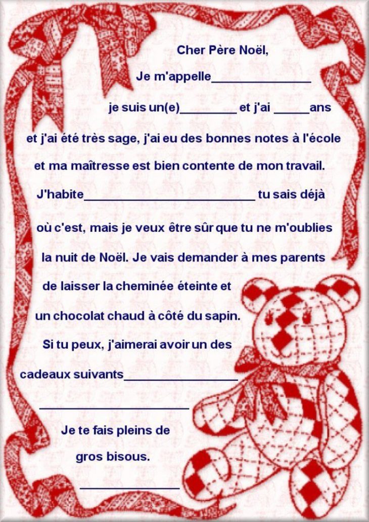 Doc] Modele Lettre Pere Noel Gratuit encequiconcerne Papier A Lettre Pere Noel Gratuit