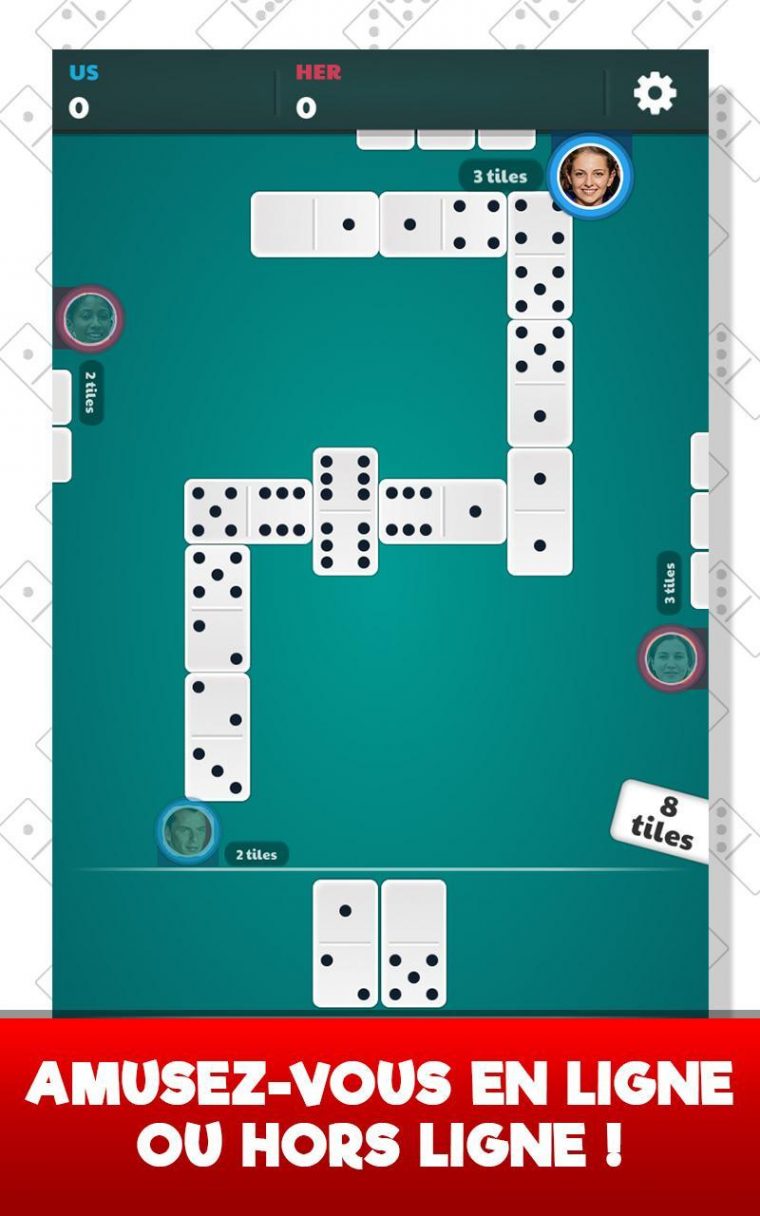 Dominos Pour Android – Téléchargez L'apk intérieur Jeux Domino Gratuit En Ligne