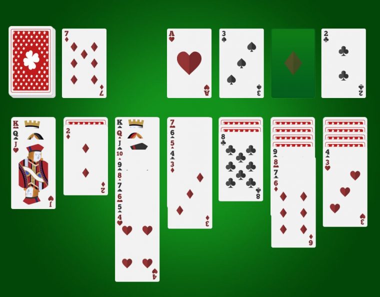 ᐅ • Le Solitaire Gratuit En Ligne : Jouer Sans Inscription concernant Jeux De Cartes Gratuits En Ligne Sans Inscription