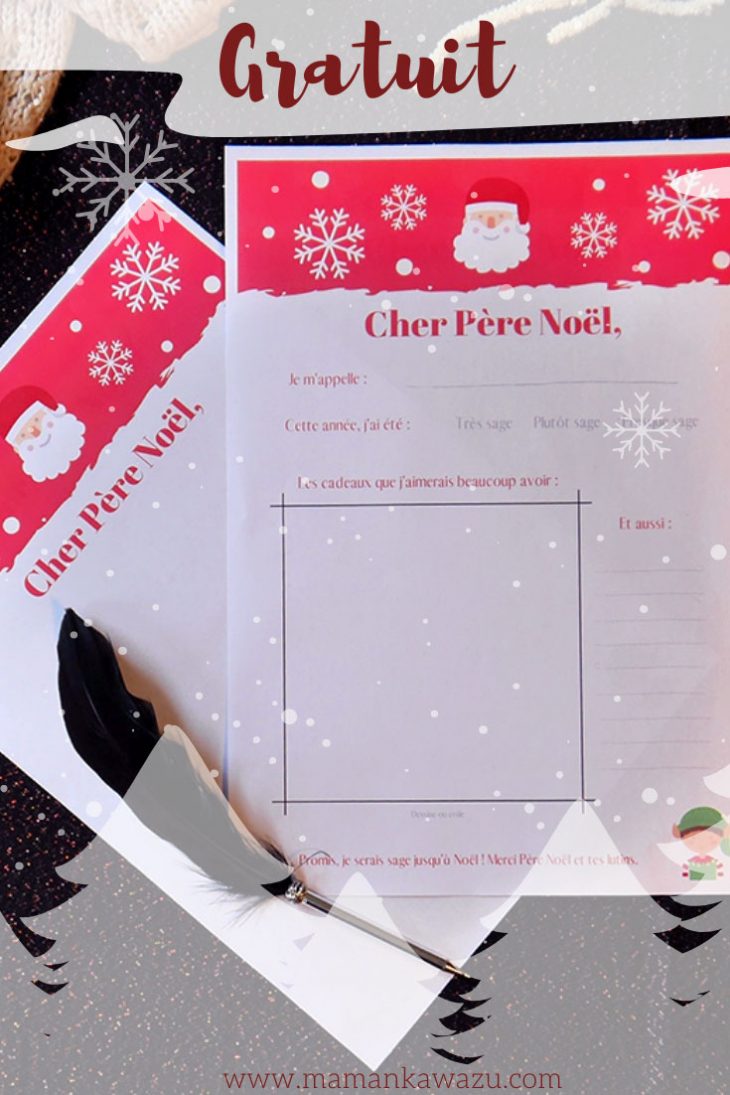 Ecrire Une Lettre Au Père Noël – Modèle Gratuit Et Bonnes avec Papier A Lettre Pere Noel Gratuit