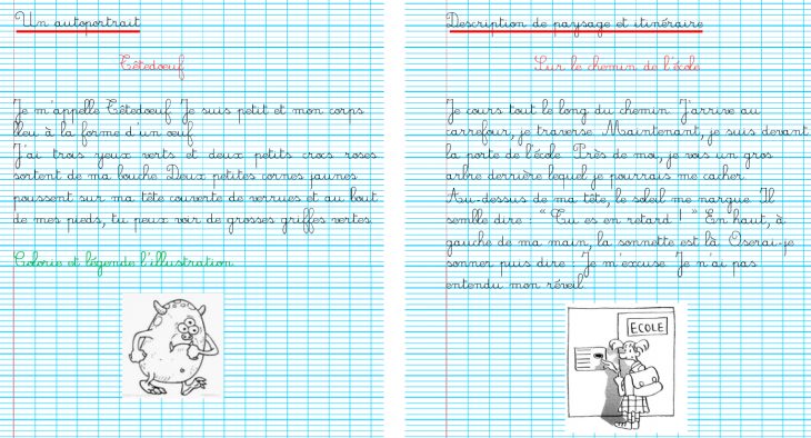 Ecriture En Ce2 – La Classe De Mésange encequiconcerne Ecriture Ce2 À Imprimer