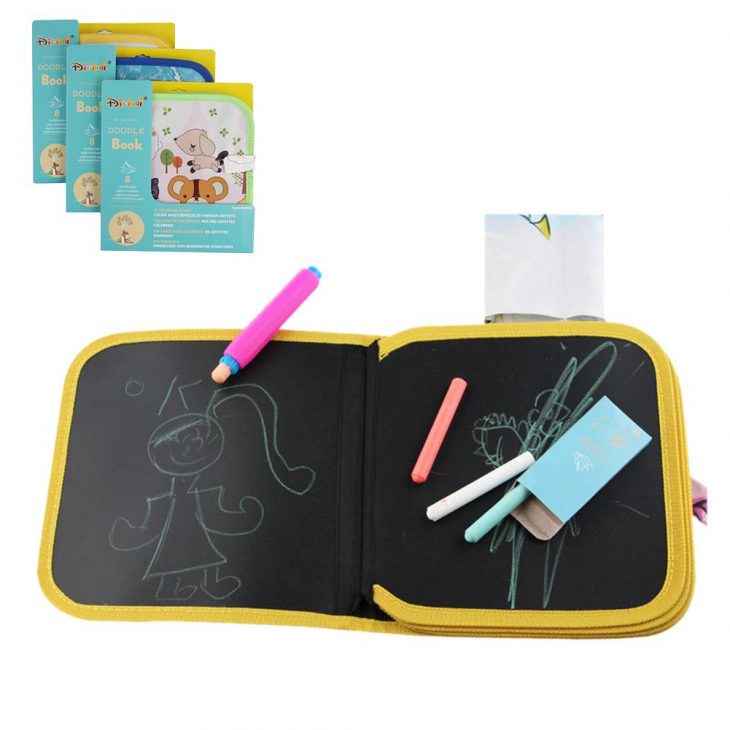 Enfants Mess Gratuit Chalk Board Réutilisable Doodle à تثعء لقضفعهف