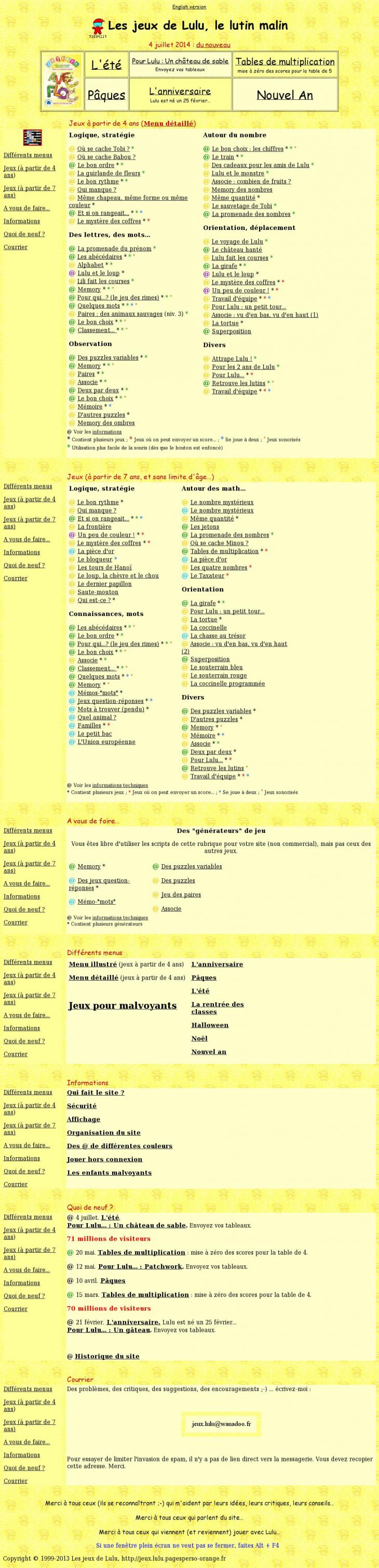 Épinglé Par Doc51 Sur Nouveaux Enseignants 1Er Degré encequiconcerne Jeux Lulu Le Lutin