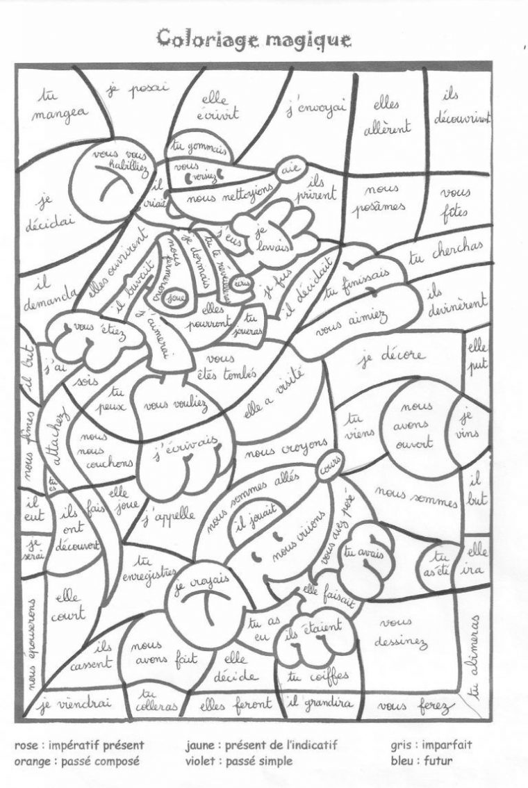 Épinglé Par Musebbihe Kılıç Sur Boyama Ve Kayıp Nesneleri intérieur Jeux De Coloriage Magique Cm1