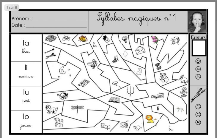 Épinglé Sur Classe pour Coloriage Magique Pour Enfant