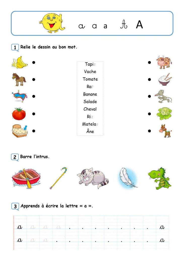 Épinglé Sur Cycle2 à Exercice Cp A Imprimer