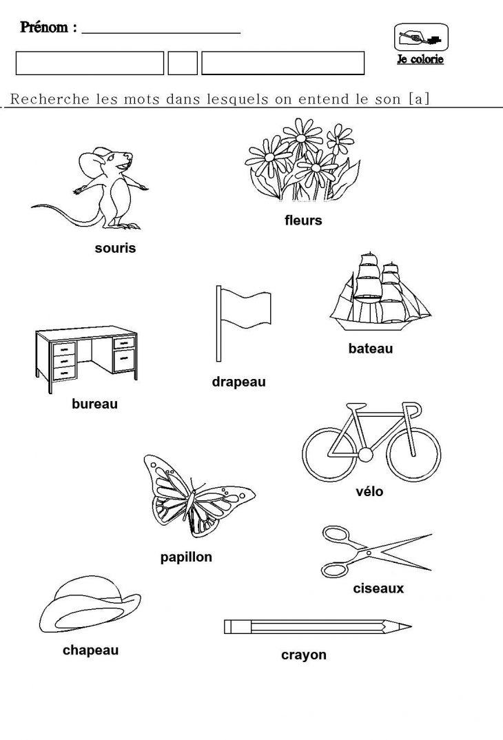 Épinglé Sur Vocabulaire destiné Exercice De Lecture Maternelle Grande Section