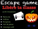 Escape Game Halloween Cm2 Avant Les Vacances - Profissime intérieur Jeux Pour Cm2