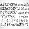 Esquisse Alphabet - Telecharger Vectoriel Gratuit, Clipart destiné Modele Calligraphie Alphabet Gratuit