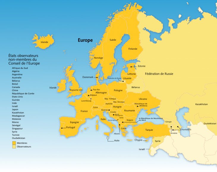 Etats Membres Et Observateurs – Pharmacopée Européenne à Pays Membre De L Europe