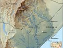 Ethiopian Rivières De La Carte - La Carte Des Fleuves De L serapportantà Carte Des Fleuves