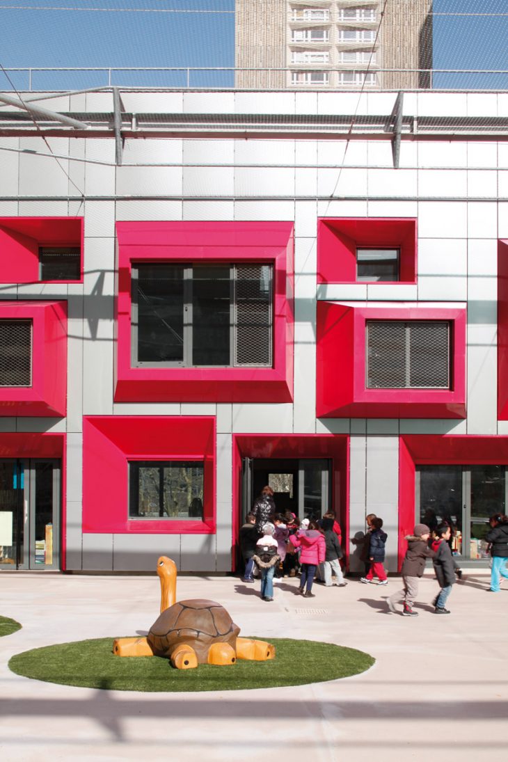 Eva Samuel Architecte Et Associes: Ecole Maternelle Javelot tout Addition Maternelle