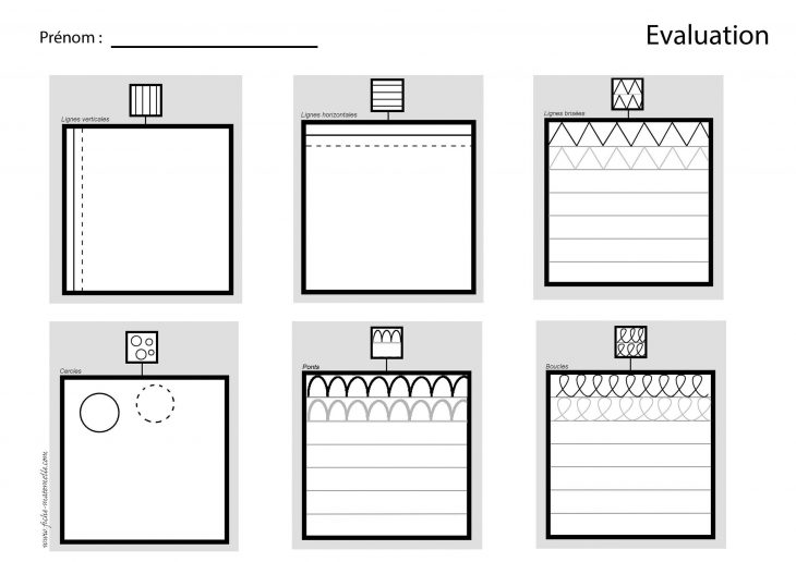 Evaluation En Maternelle | Évaluation Diagnostique serapportantà Évaluation Graphisme Ms