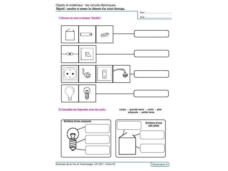 Evolu Fiches – Sciences De La Vie Et Technologie Cp-Ce1 avec Travaille De Ce1 A Imprimer Gratuit