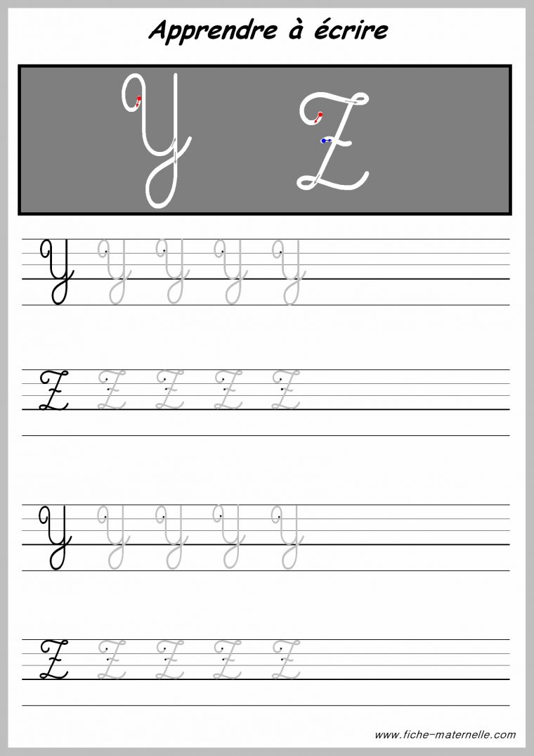 Exercices D'écriture Pour Maternelle Et Cp : Les Lettres destiné Écriture Des Lettres Majuscules